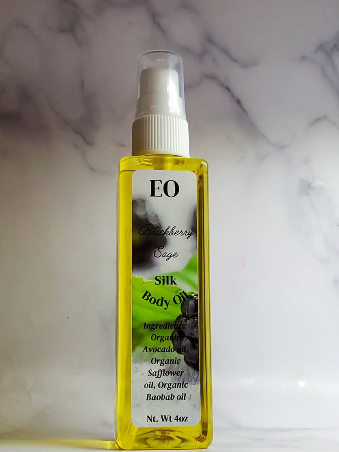 Blackberry Sage Silk Body Oil